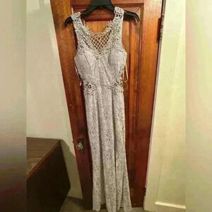 City Studio sliver dress size 3
